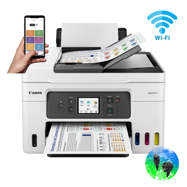 Canon MAXIFY GX4040 MegaTank Wi-Fi 4w1 ADF Duplex